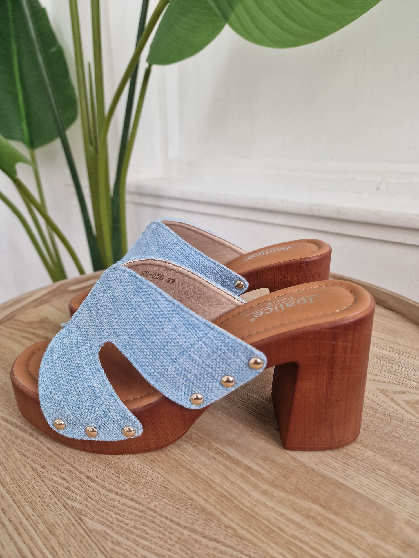 Floor klomp - Jeans blauw