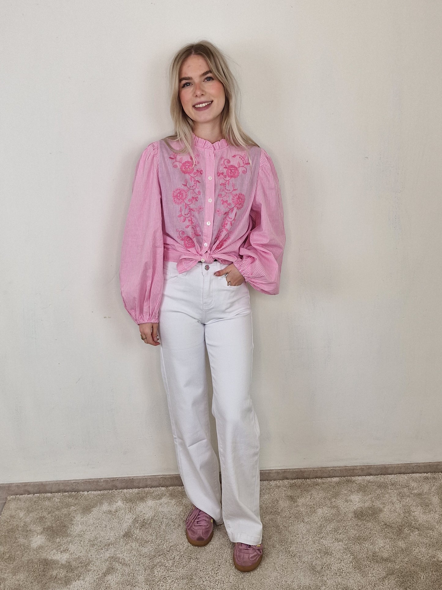 Monday straight leg jeans Joelle - Wit