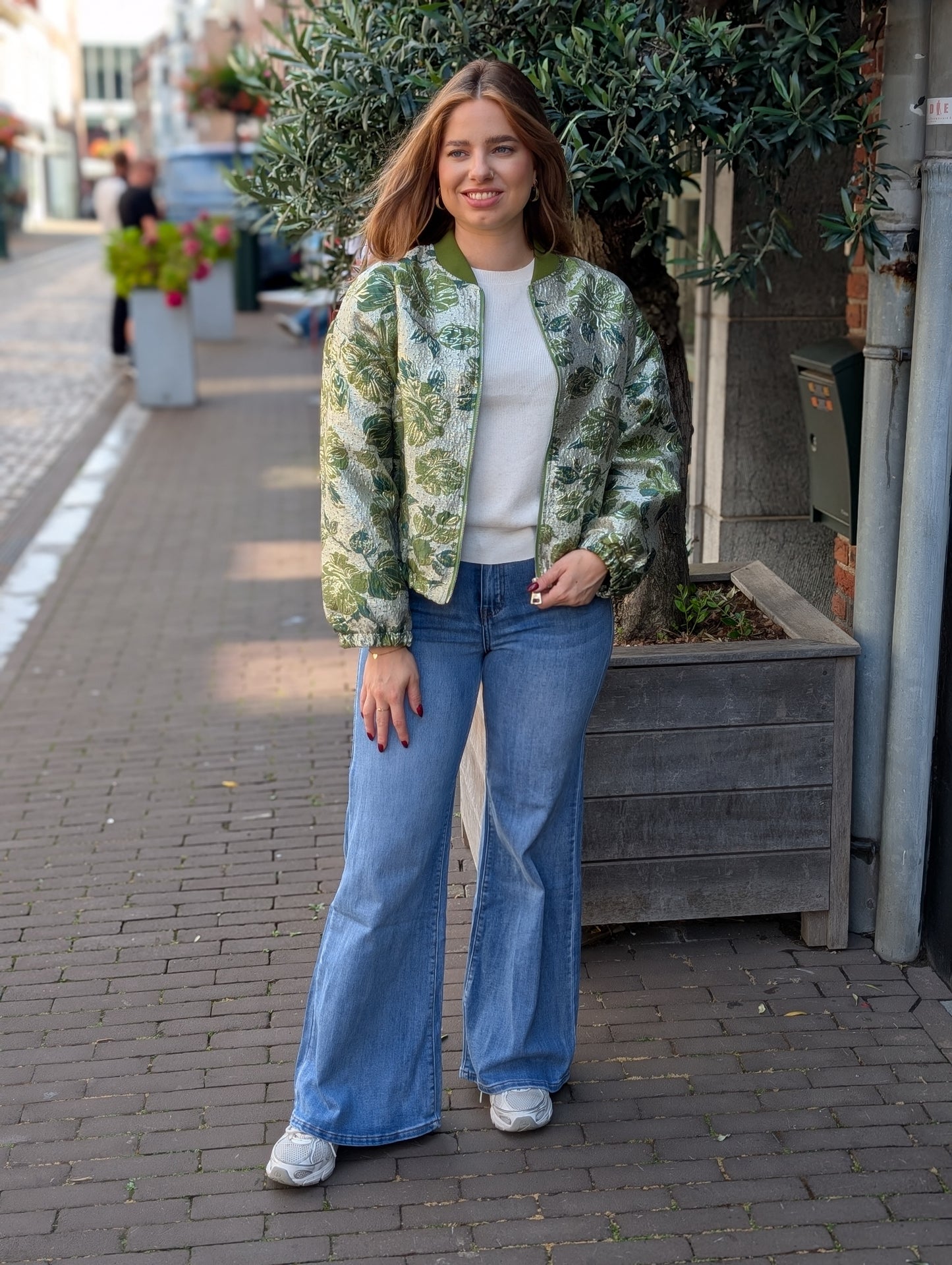 Lola jacket - Groen mix