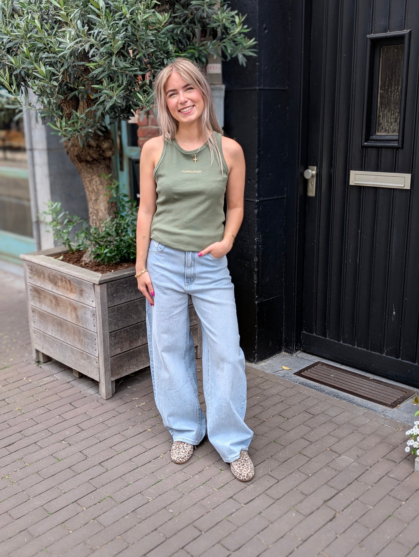 Copenhagen top - Groen