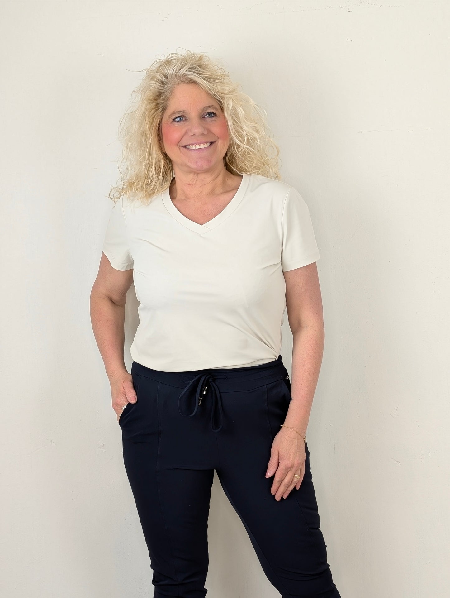 Mi piace t-shirt v hals - Kit