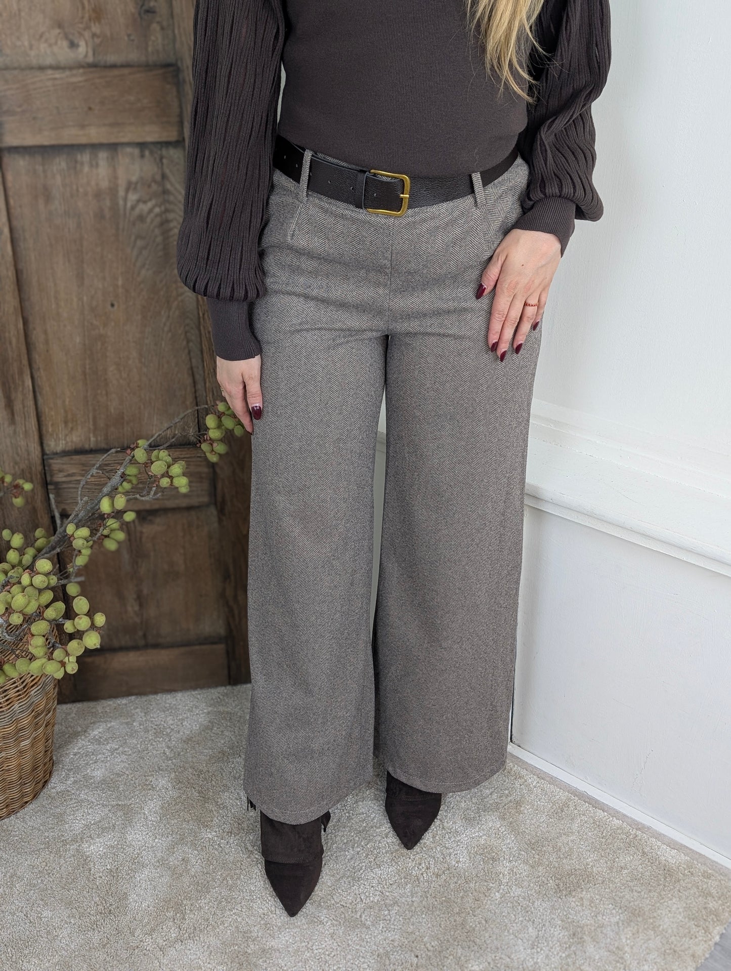 Pantalon Rowan - Taupe