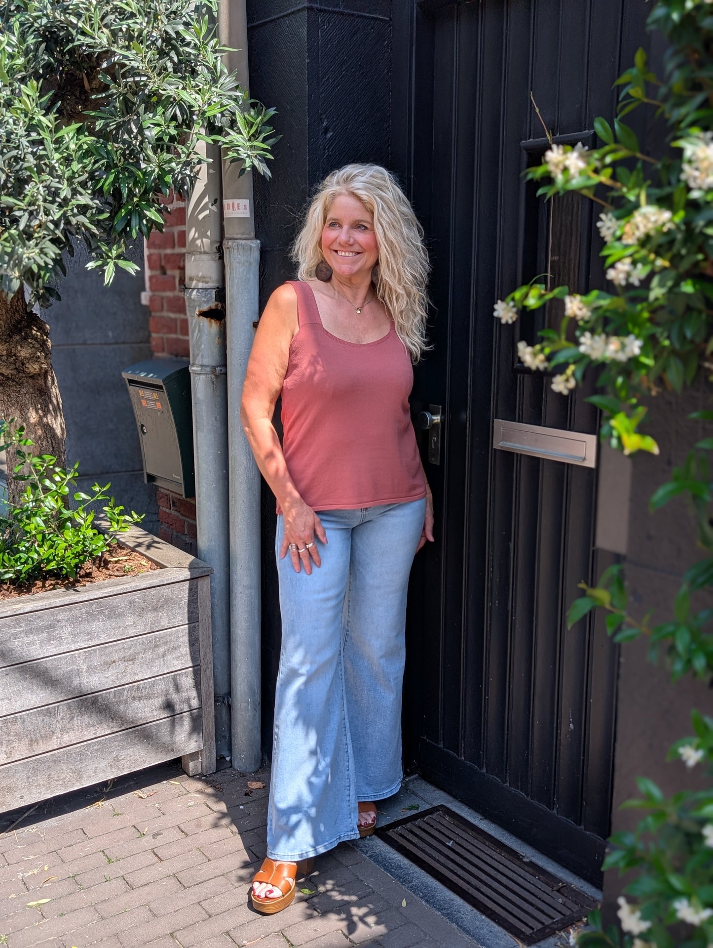 Basis top Isabel - Blush