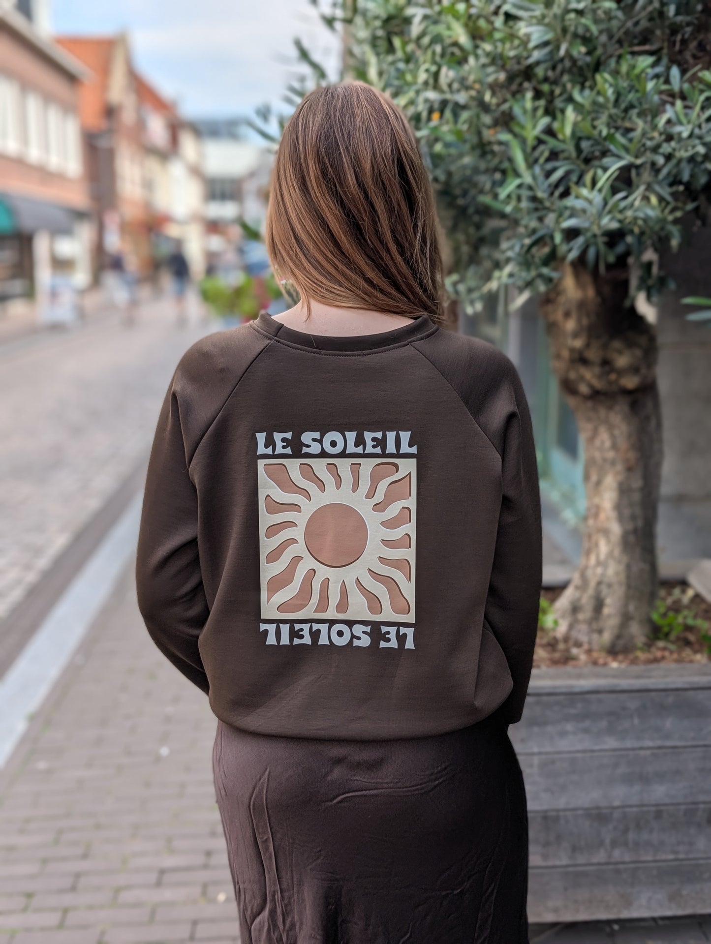 Traicy le soleil sweater - Bruin