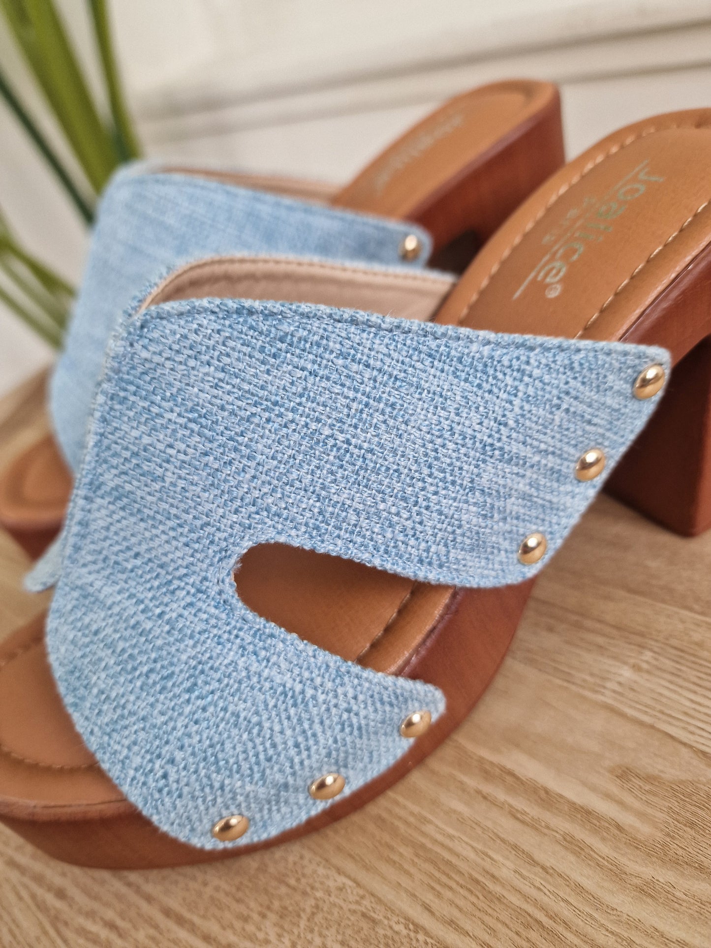 Floor klomp - Jeans blauw