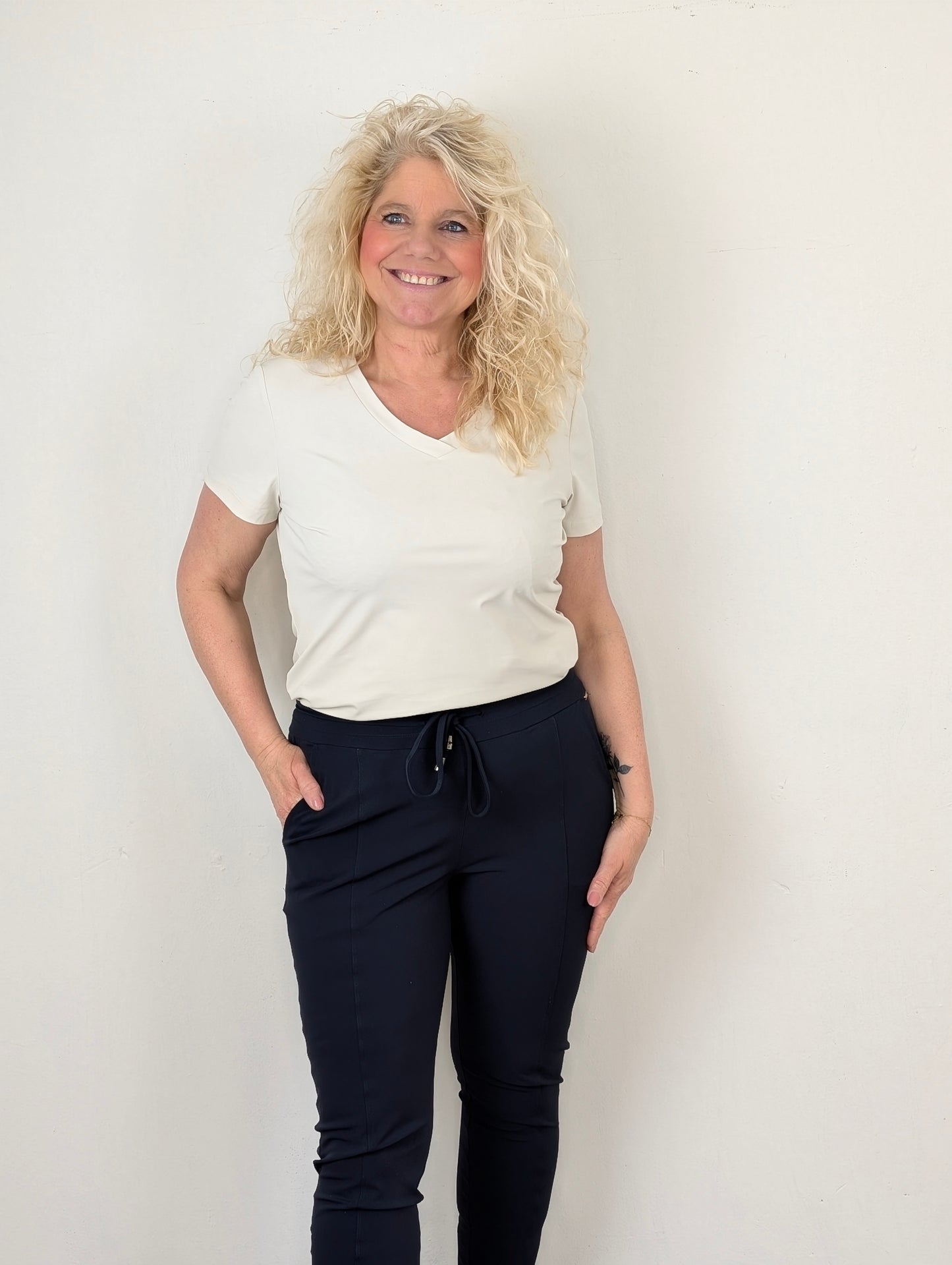 Mi piace t-shirt v hals - Kit