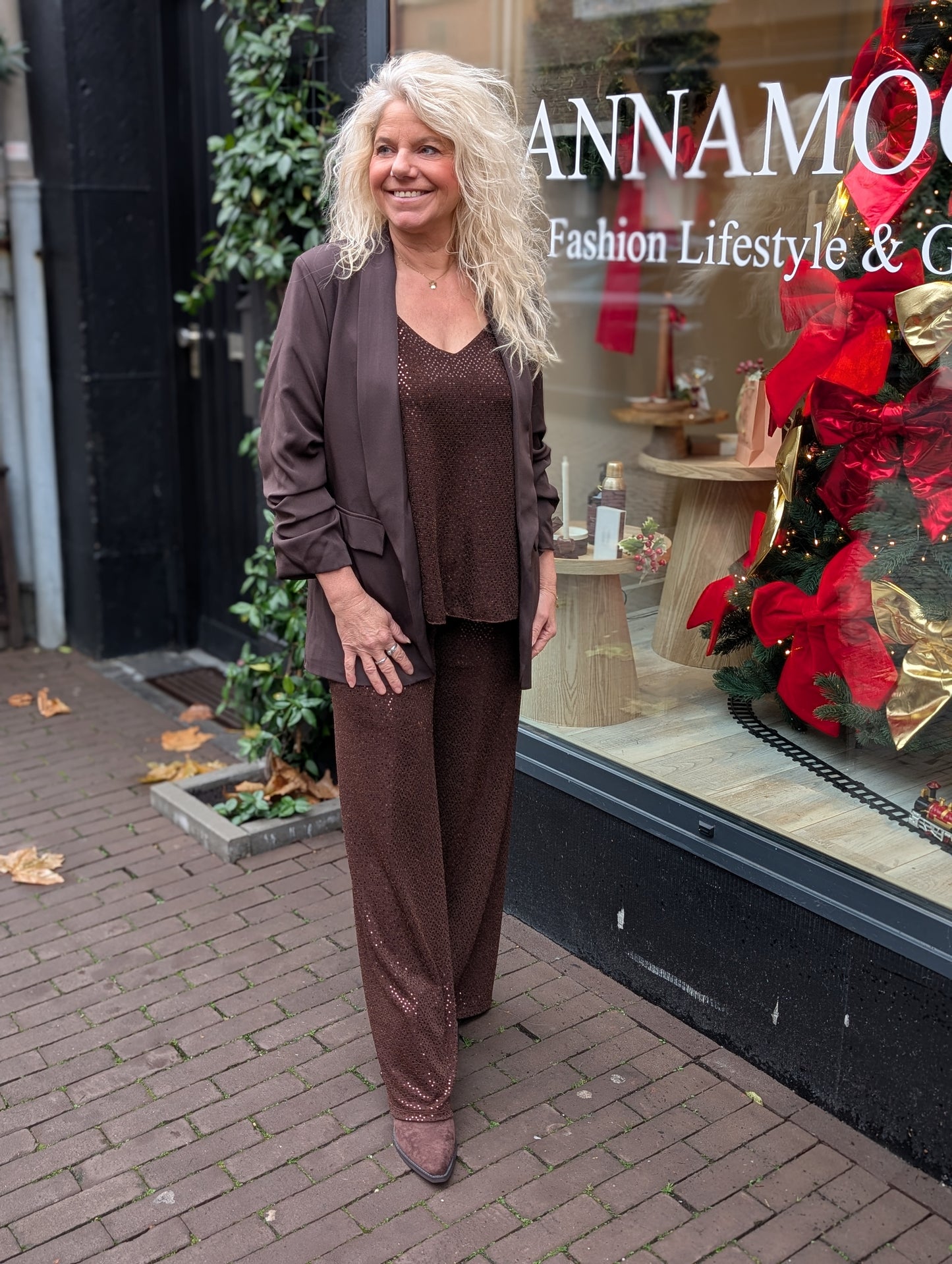 Blazer Sanne - Bruin