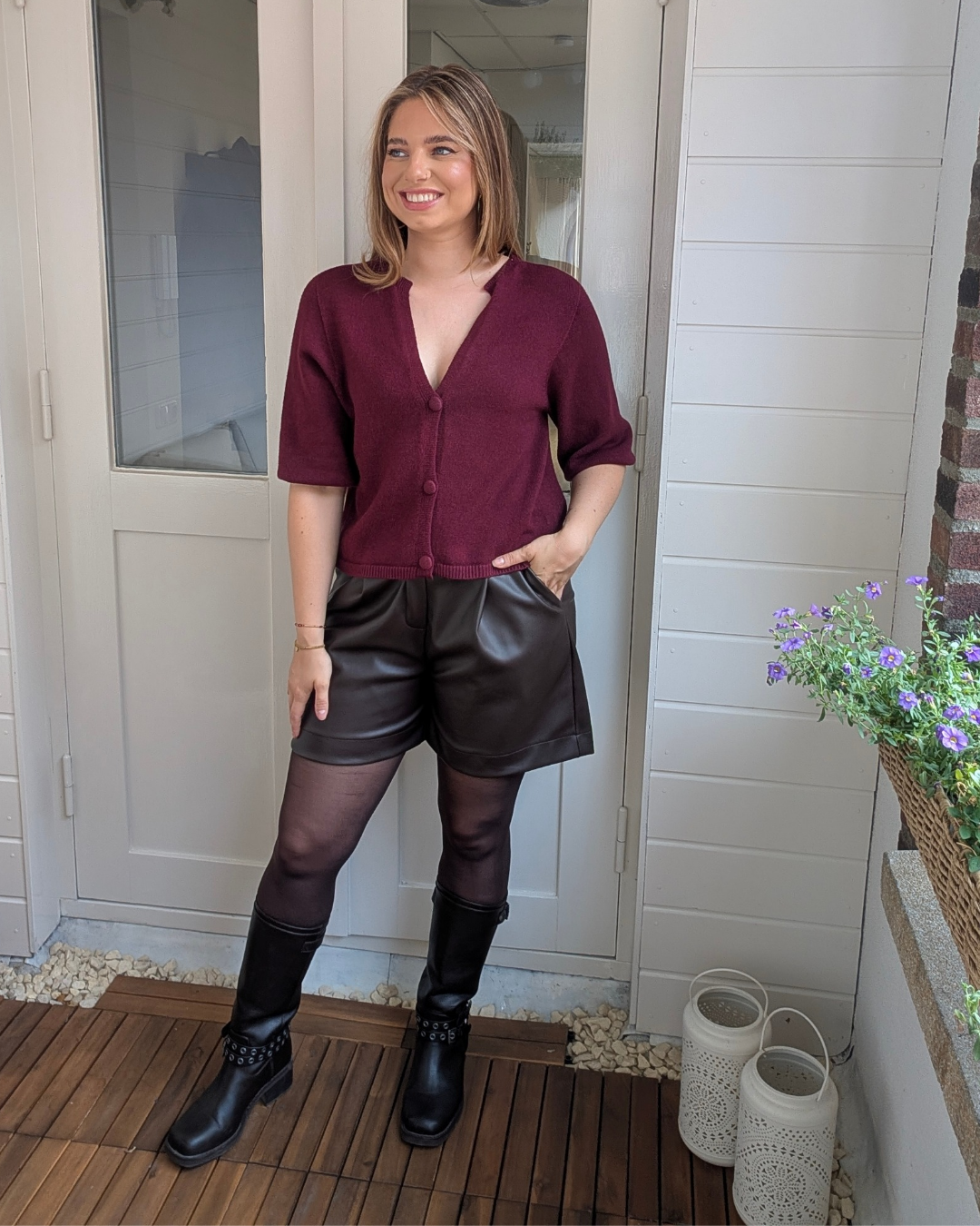 Vest Shanna - Bordeaux