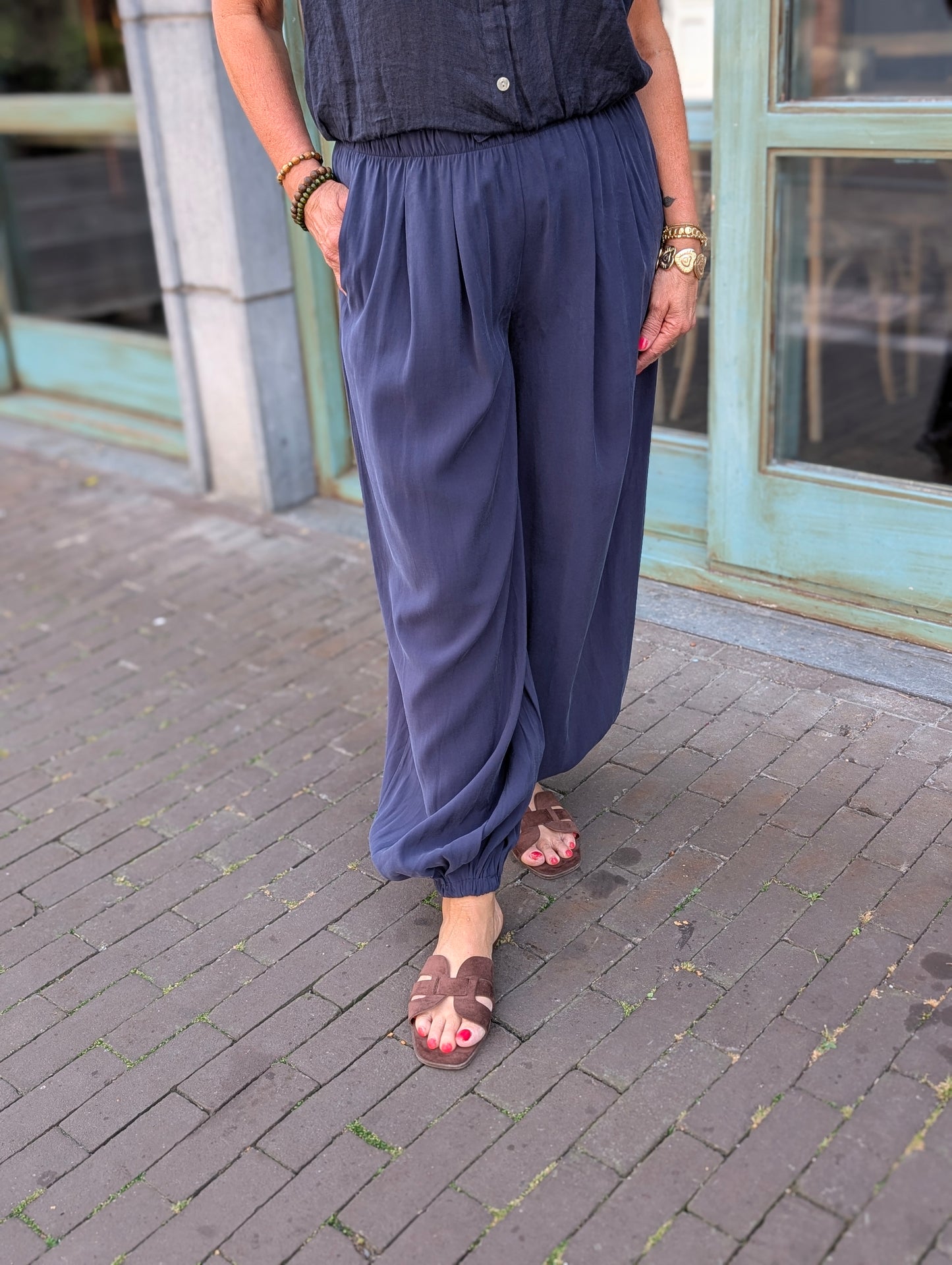 Maya ballon broek - Blauw
