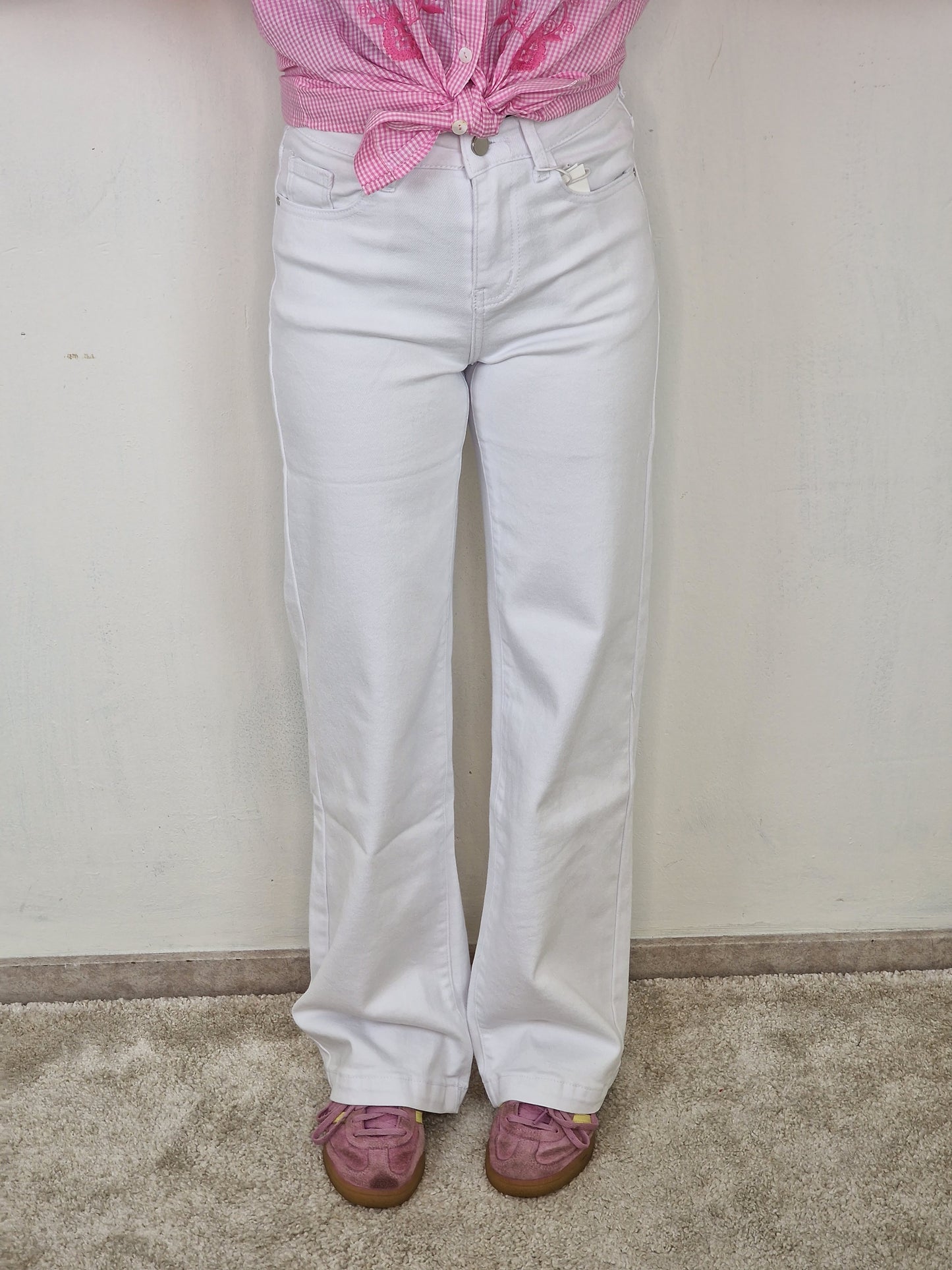 Monday straight leg jeans Joelle - Wit