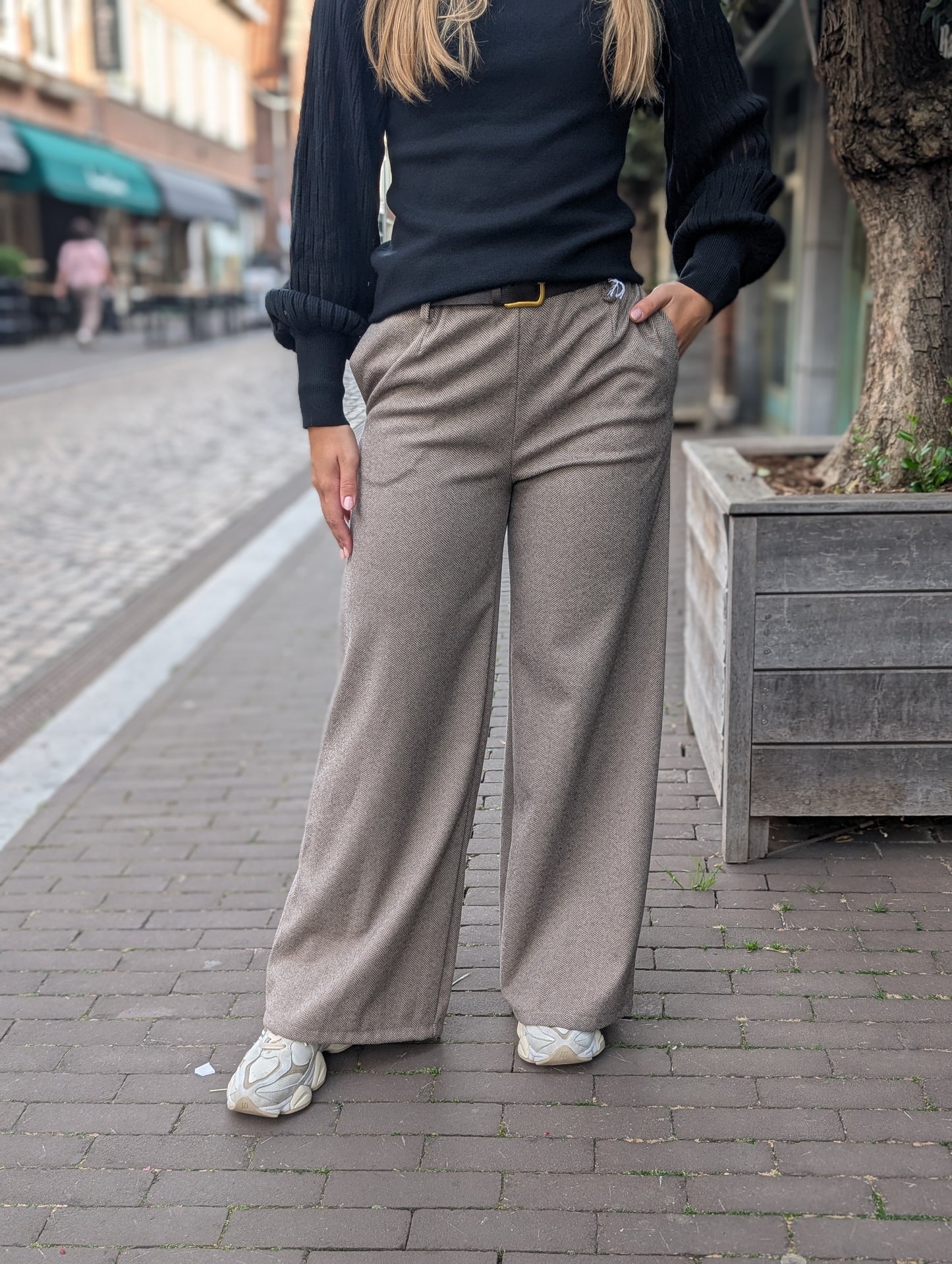 Pantalon Rowan - Taupe