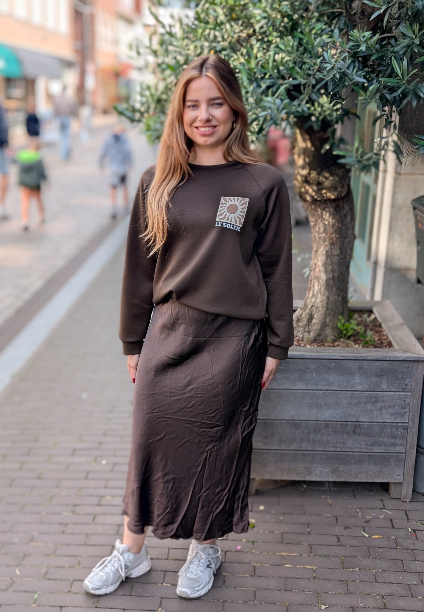 Traicy le soleil sweater - Bruin