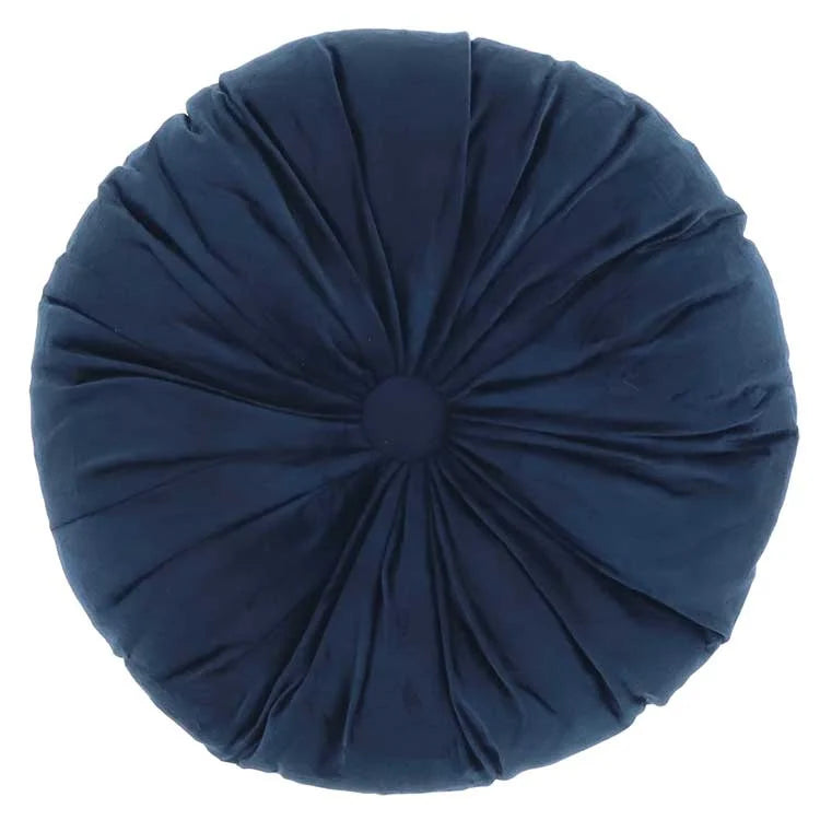 Basics kussen rond 40cm - Dark Blue
