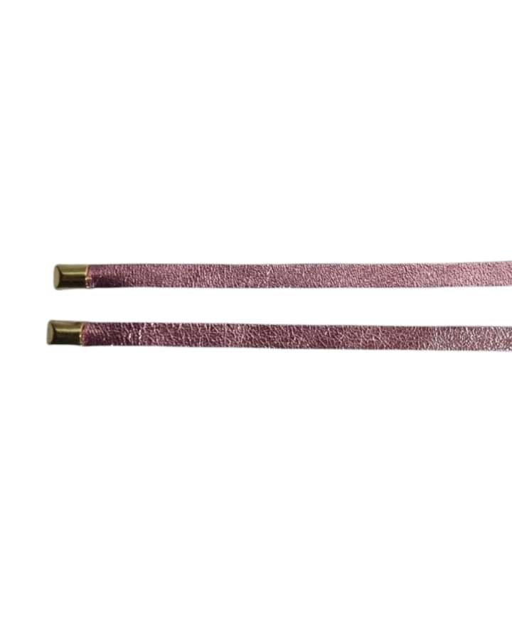 Veterriem glitter Kim - Roze