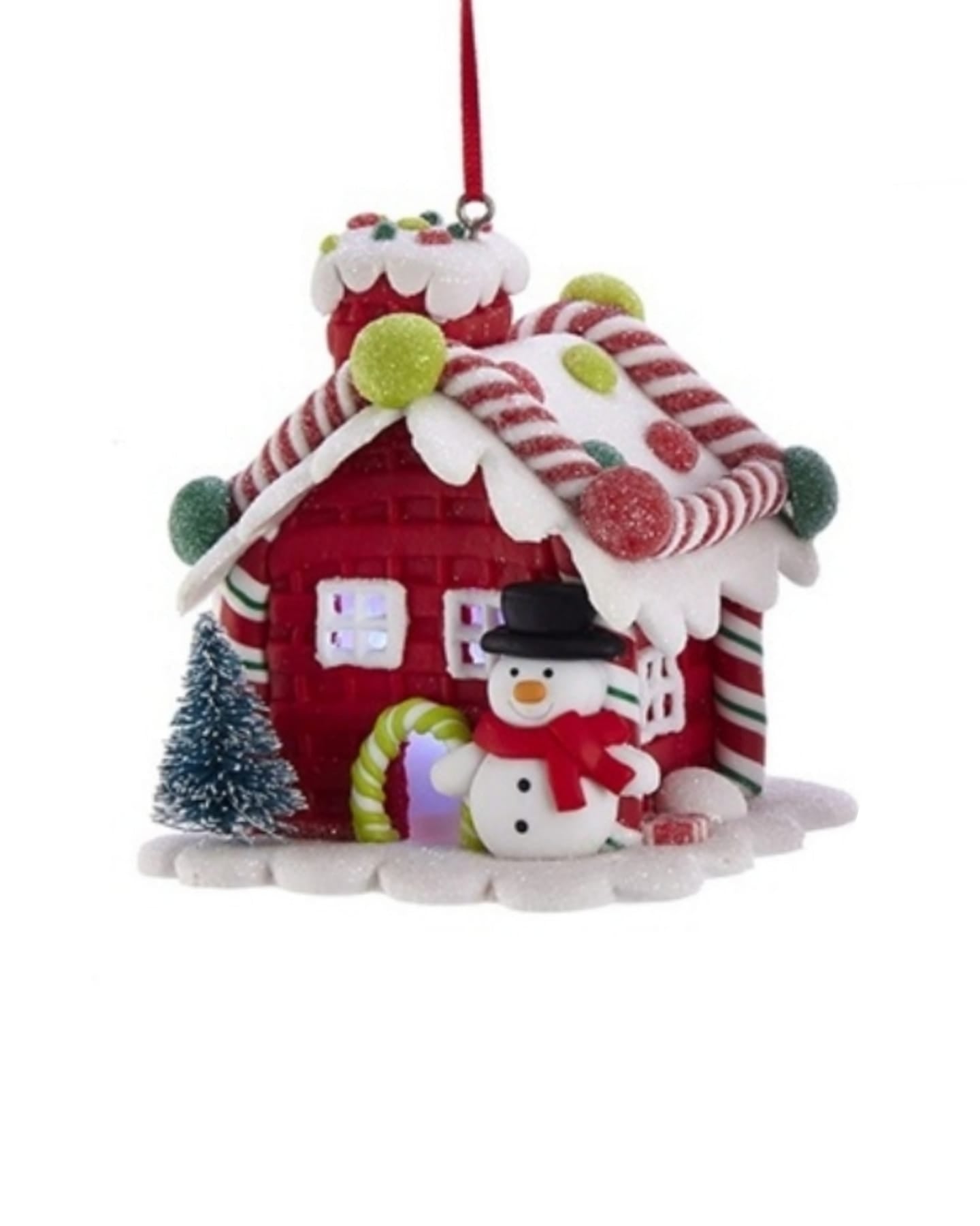 CLAYDOUGH GINGERBREAD HOUSE MET LED VERLICHTING SNEEUWPOP - 7x7