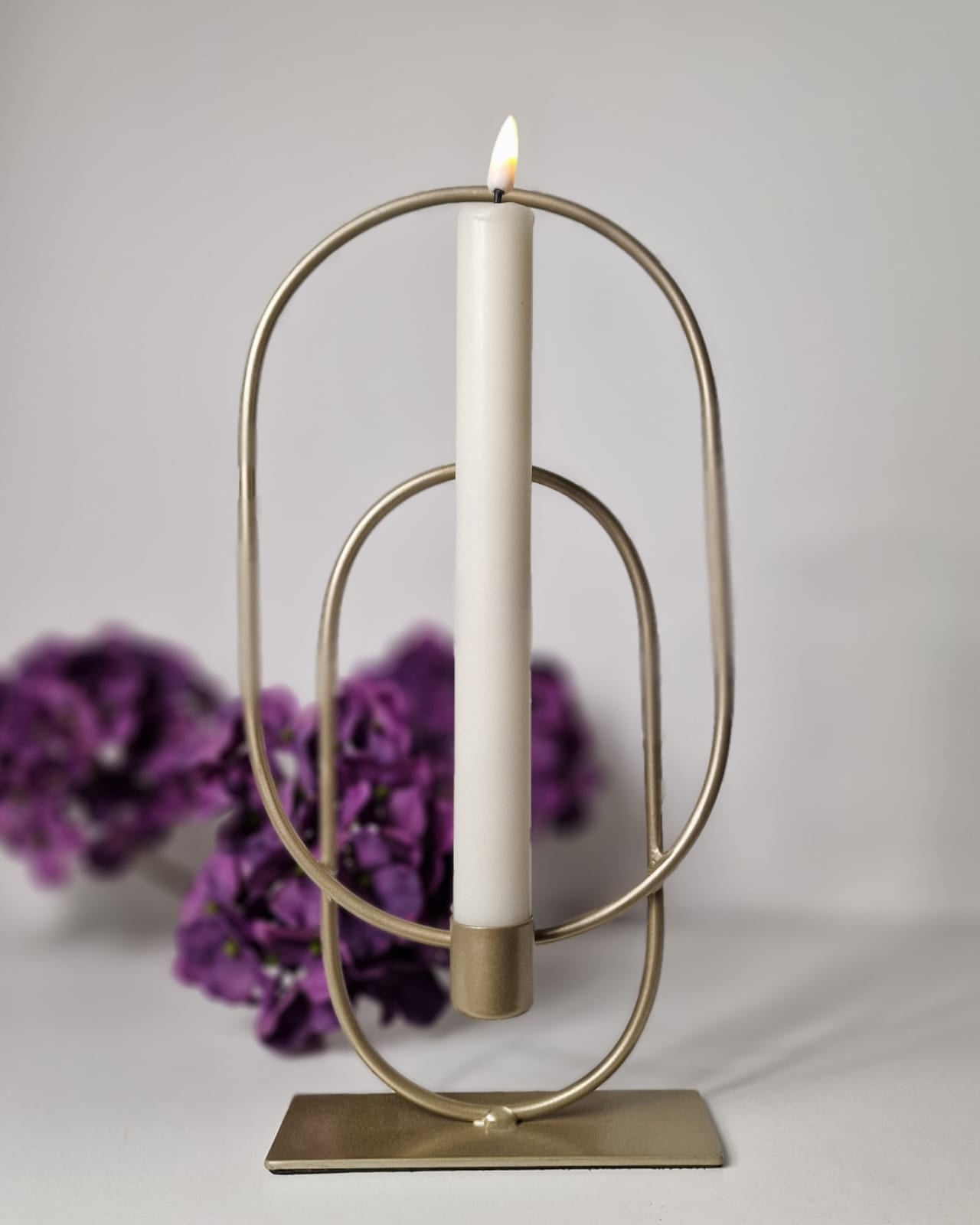 Kandelaar art 28cm - Goud