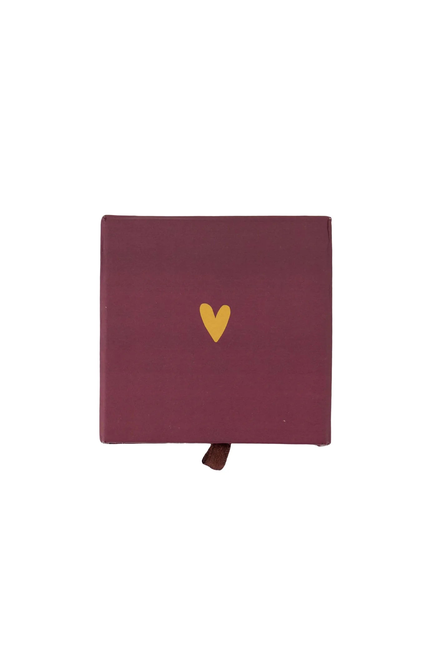 Zusss armband hartje in schuifdoosje speciaal - Rood