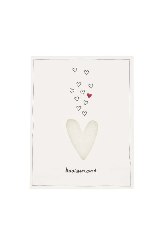 Zusss kaarsenzand in doosje - wit