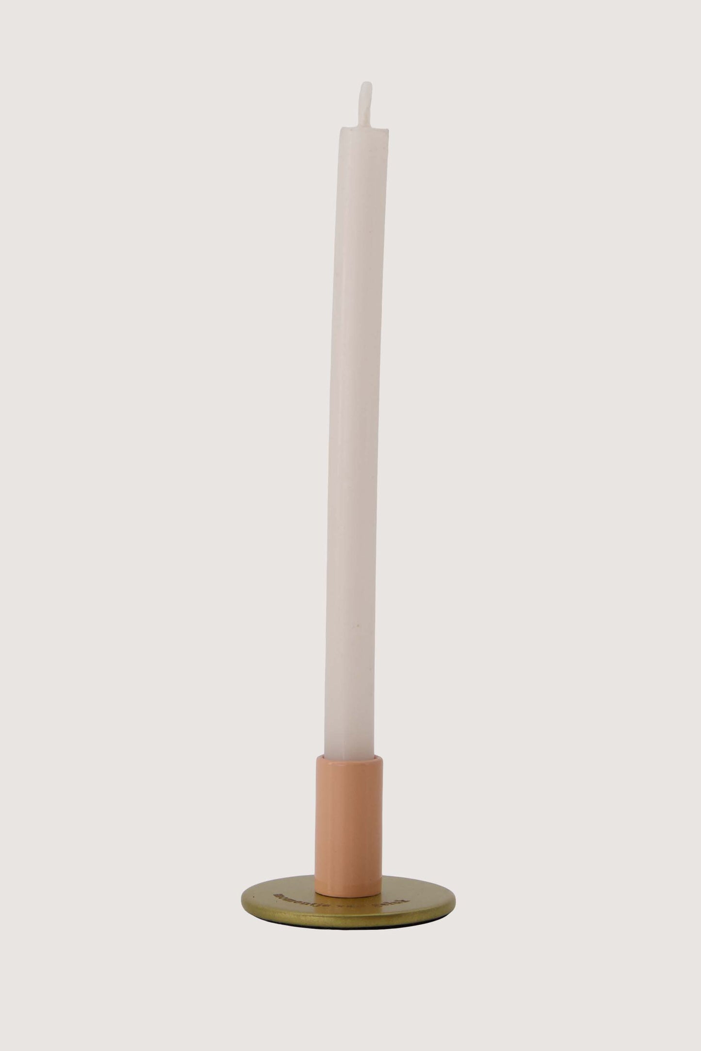 Zusss kandelaartje metaal momentje van geluk - Goud / roze