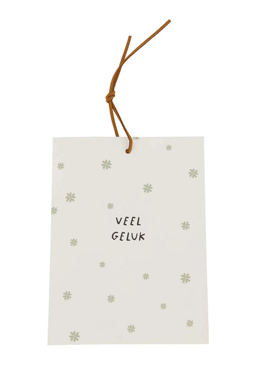 Zusss geurzakje veel geluk wit/groen
