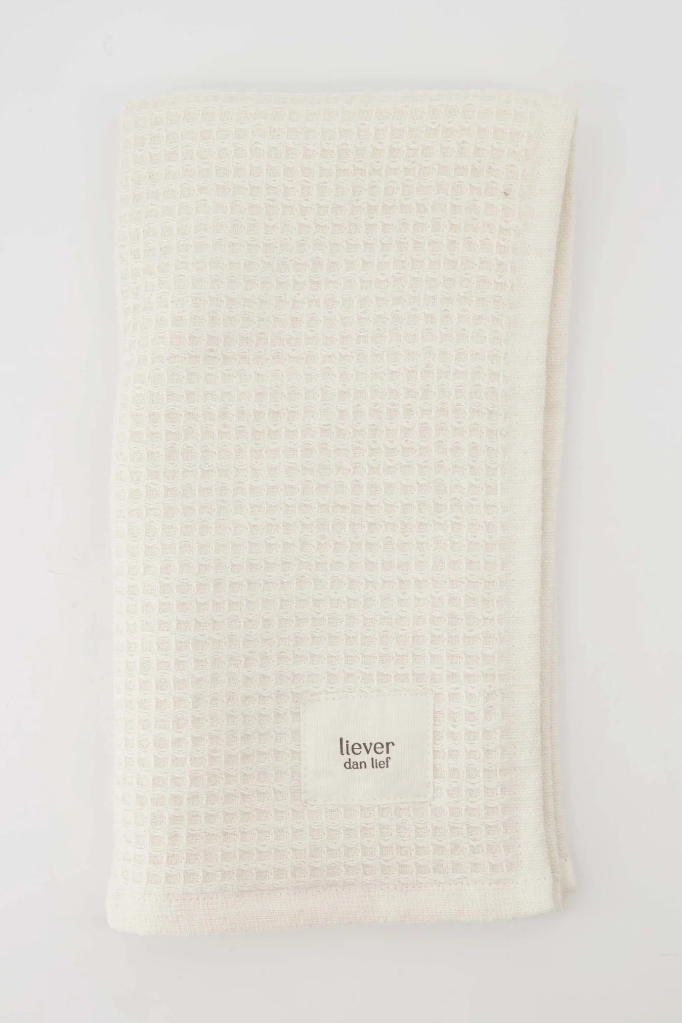 Zusss gastendoekje liever dan lief - Oof white