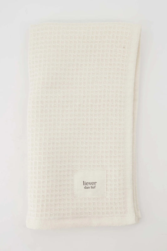 Zusss gastendoekje liever dan lief - Oof white