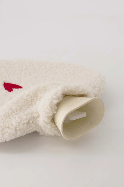 Zusss kruik teddy wit/rood