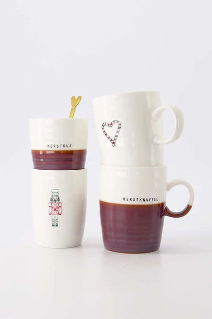 Zusss koffiemok notenkraker multicolor