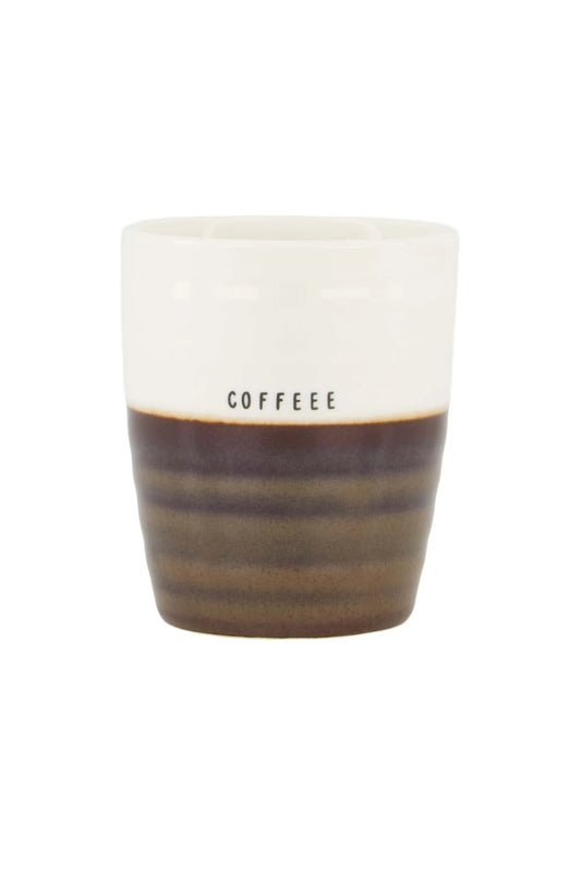 Zusss koffiemok coffee wit/bruin