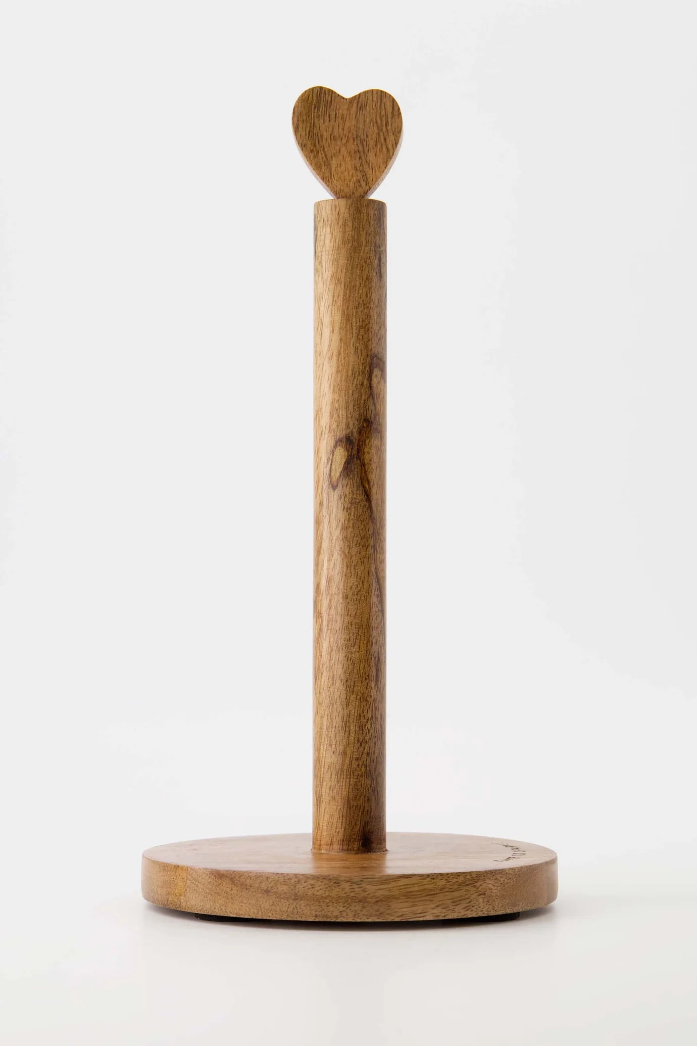 Zusss keukenrolhouder hout hartje - Naturel