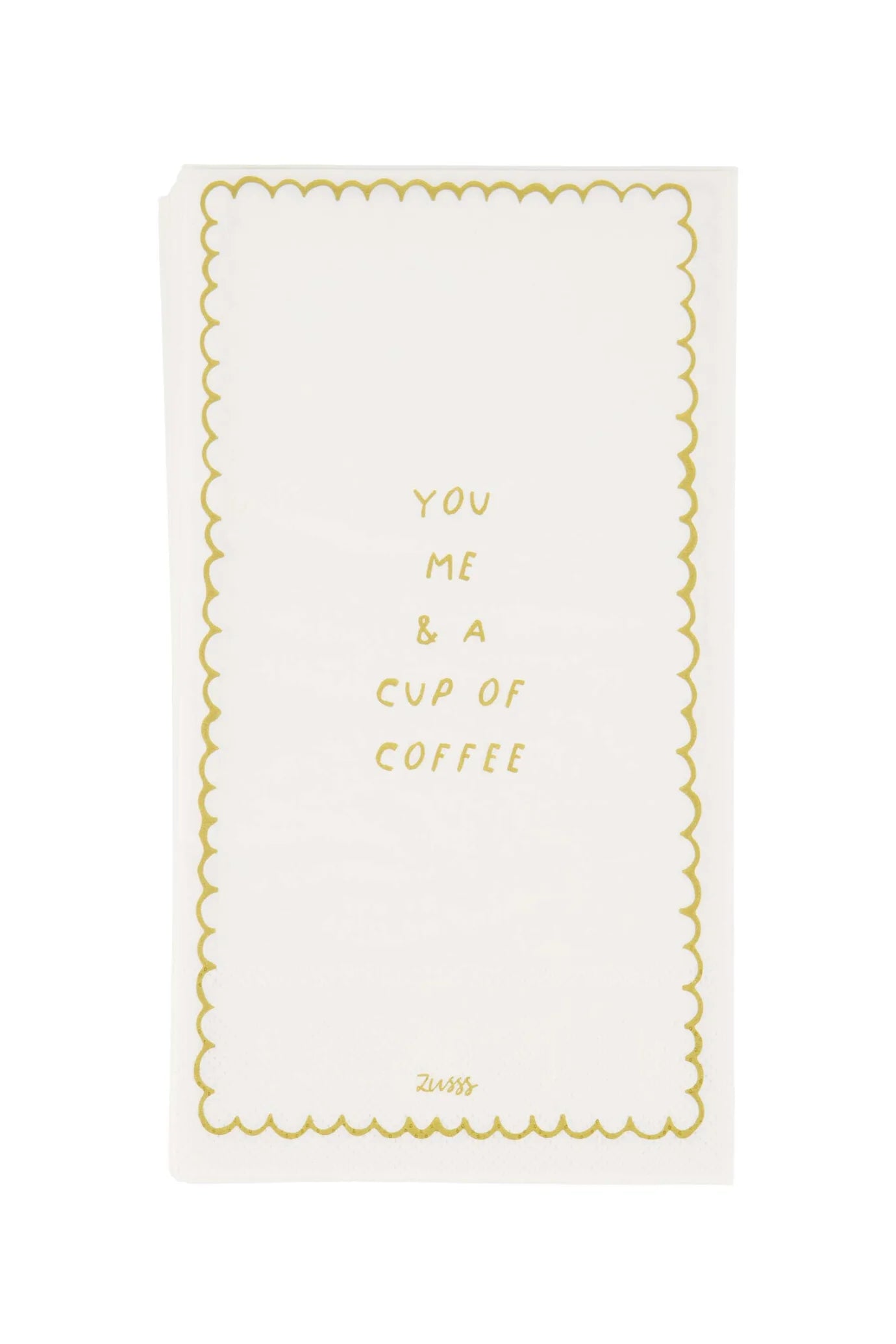 Zusss servetten you me & a cup of coffee