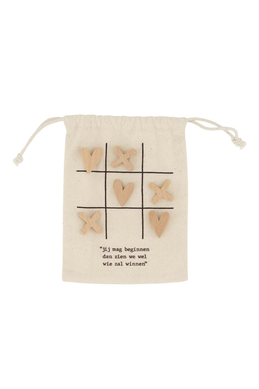Zusss houten spelletje boter kaas en eieren