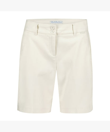 Ava short smart Red button- Pearl