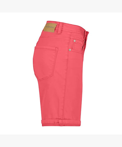 Relax short jog Red button- coral