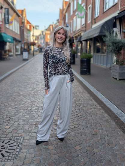 Faila barrel pantalon - Grijs