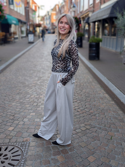 Faila barrel pantalon - Grijs