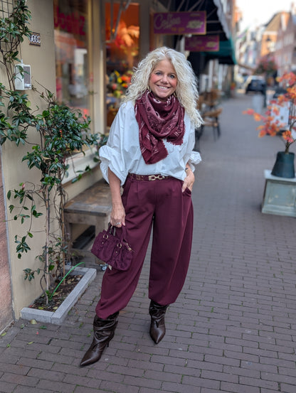 Katoenen blouse Amelie - Wit
