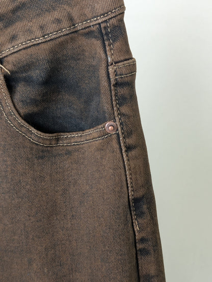 My Tina's wide leg Washed - Bruin