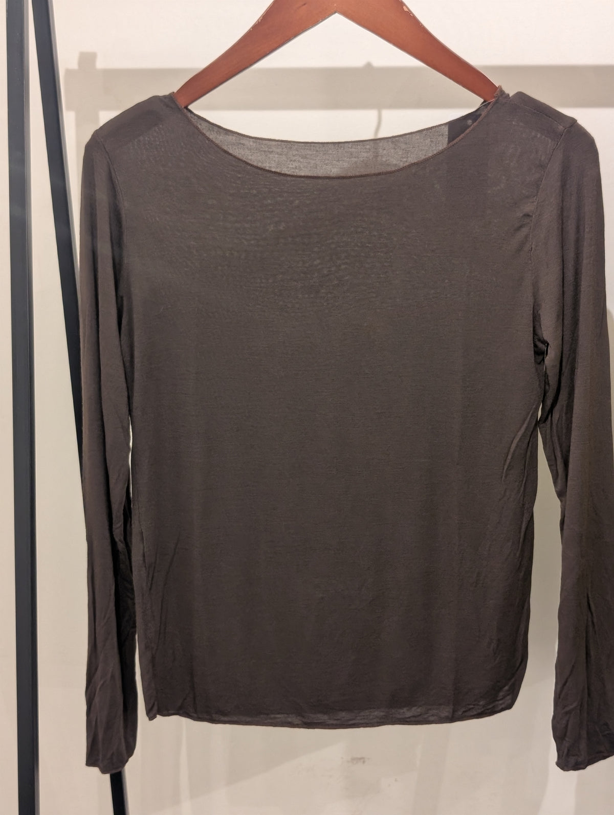 Cashmere longsleeve Sanne - Bruin