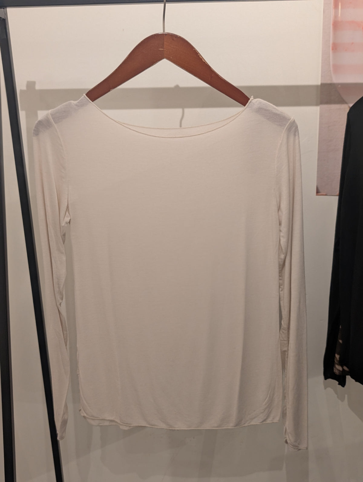 Cashmere longsleeve Sanne - Ecru