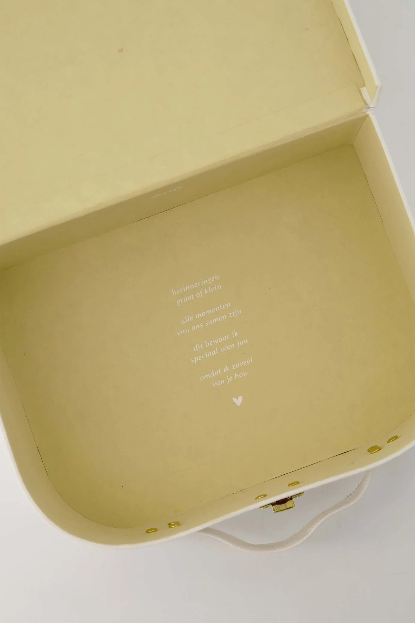 Zusss herinneringen koffer kleine leukerd