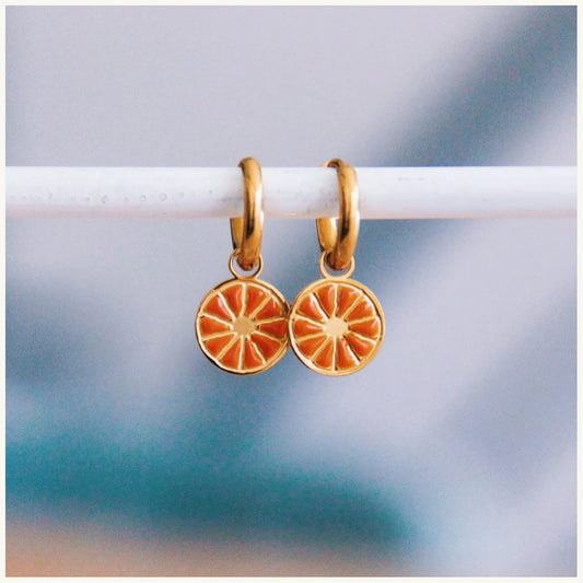 Orange creolen