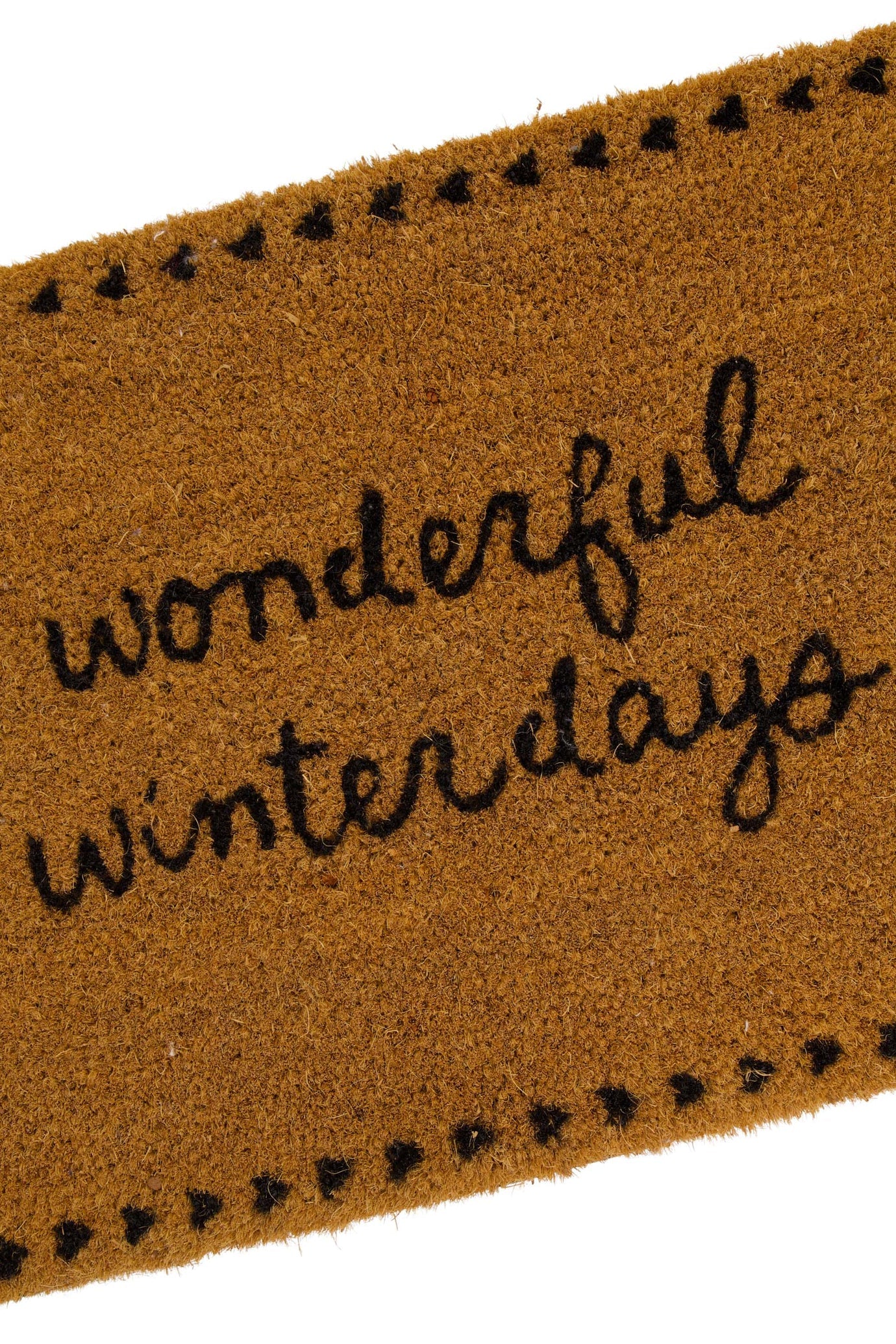 Zusss deurmat wonderful winterdays naturel