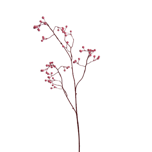 ELEGANT BERRY BRANCH 95CM PINK