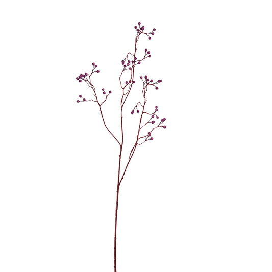 ELEGANT BERRY BRANCH 95CM PURPLE