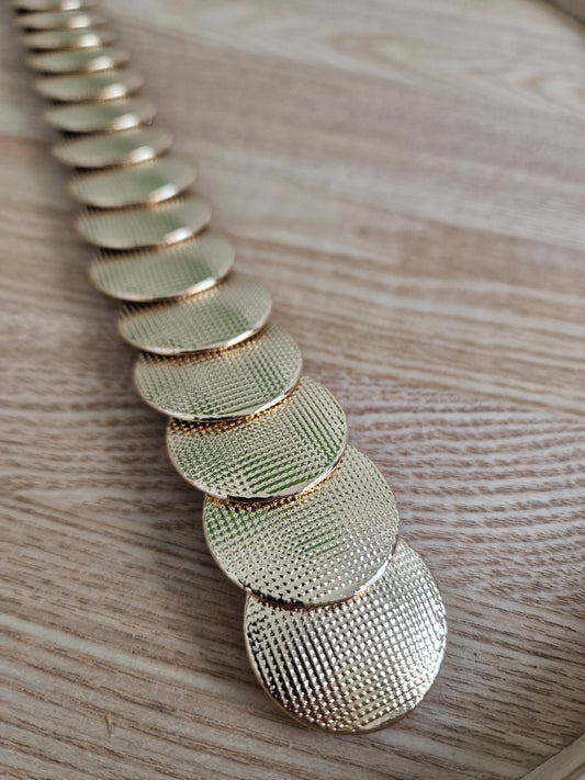 Elastische riem Isabelle - Goud