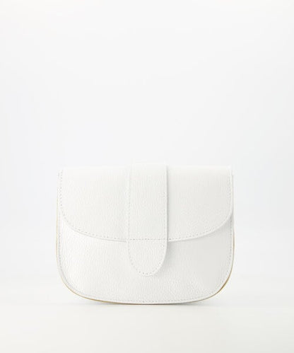 Maan classic grain crossbody - Wit