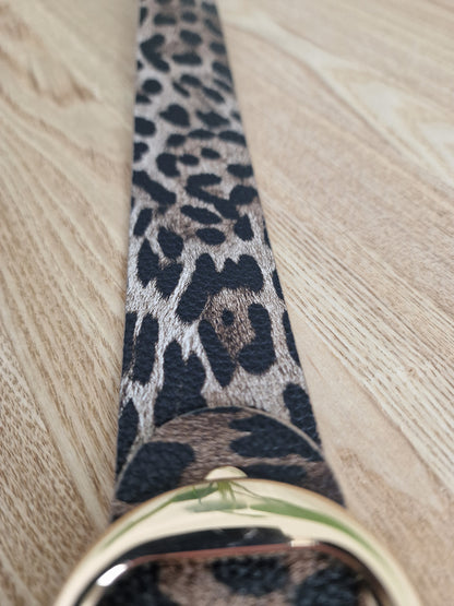 Panter motief riem
