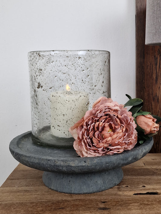 Brynxz – Schaal op voet M – Majestic Grey– D.36cm