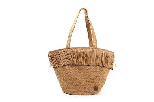 Khaki strandtas Carmen- I'm Dutch